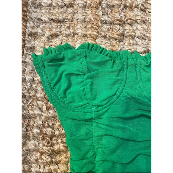 MAJORELLE Green Bodysuit Sz. XS - Picture 3 of 7